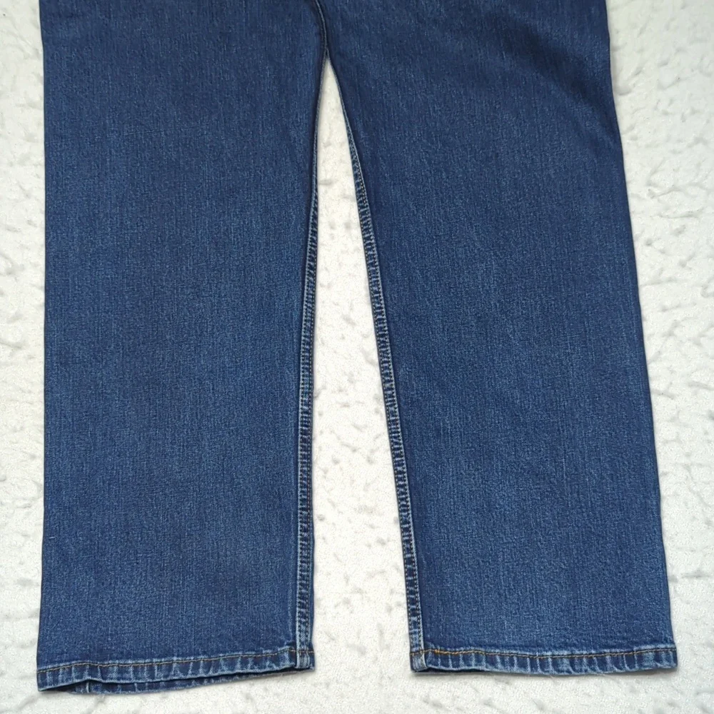 Levi's 505‎ Straight Leg Dark Wash Mens Jeans Size 40